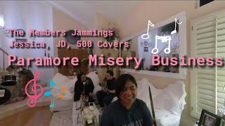 VR180 Paramore Misery Business - Jessica, JD, 500 Covers - The Members Random Jammings