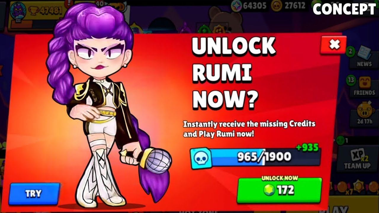 NEW BRAWLER RUMI EXPOSED!! 🤬 CRAZIEST TROLL EVER ⚠️ | Brawl Stars ...