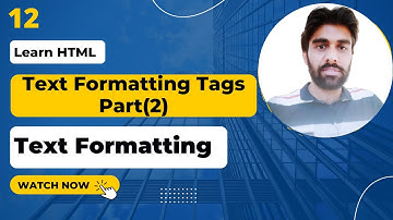 Text Formatting Tags Part2 || How to Format text in HTML || Text Formatting Complete Tags.