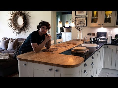 Refinishing A Kitchen Worktop Youtube