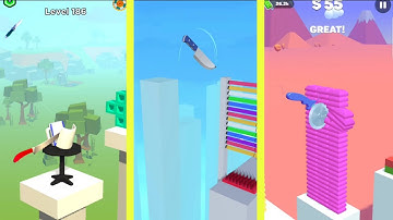 Master Slice vs Almost Cut vs Slice Master - Very Satisfying and Relaxing ASMR Slicing Game