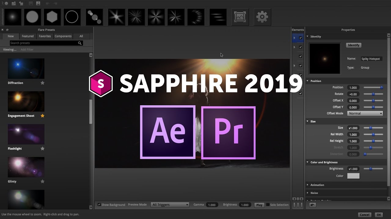 sapphire plugin ae