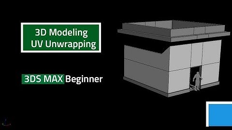 Modeling and UV unwrapping - 3ds max beginner tutorial