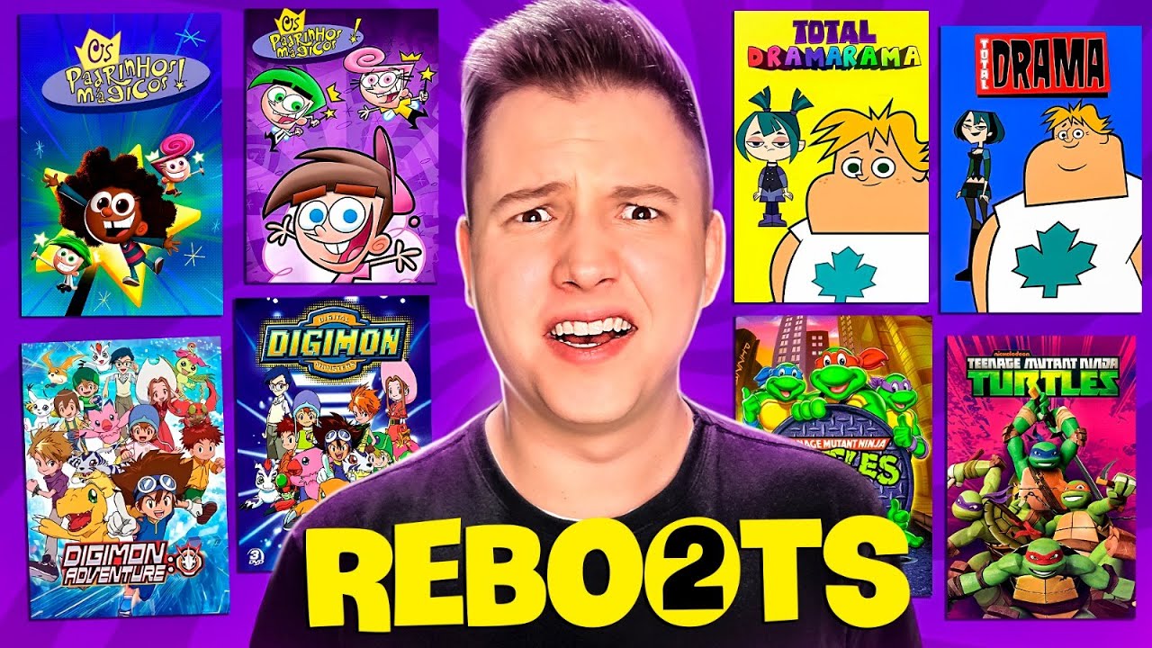 Piores e Melhores REBOOTS de DESENHOS ANIMADOS - Parte 2