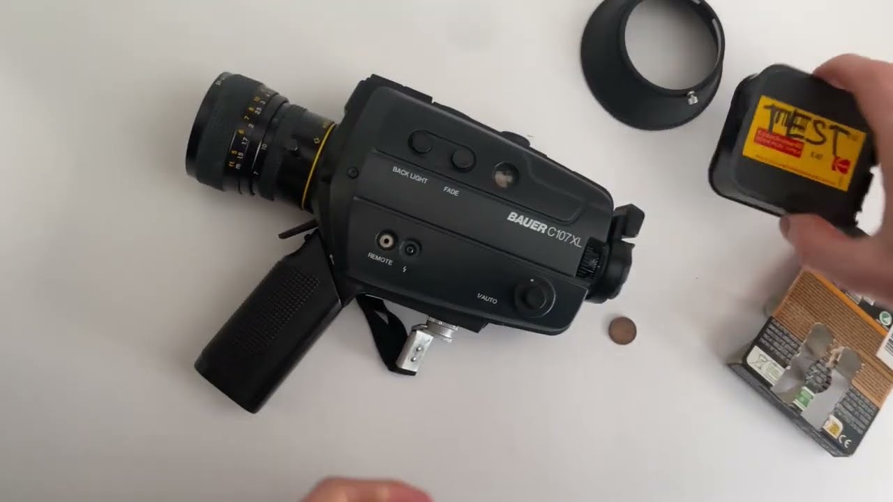 Caméra Super 8 Bauer C104 – Occasion Fonctionnelle – Très Bon état