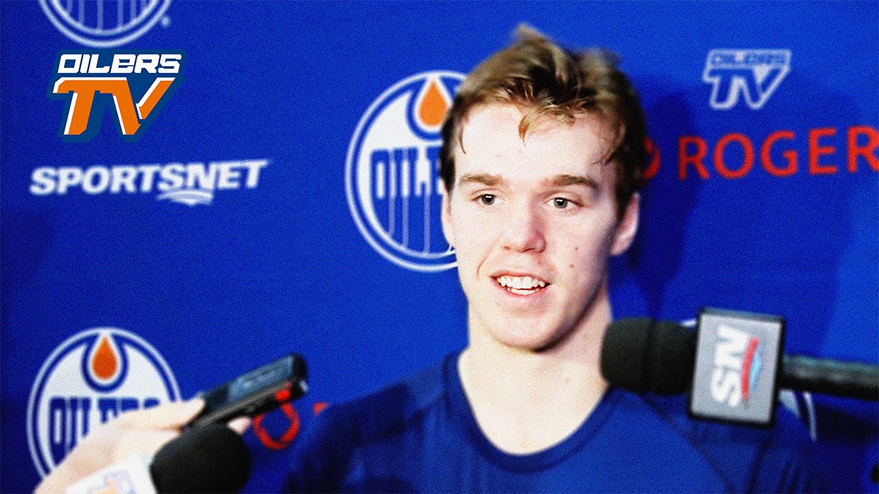 connor mcdavid first nhl game