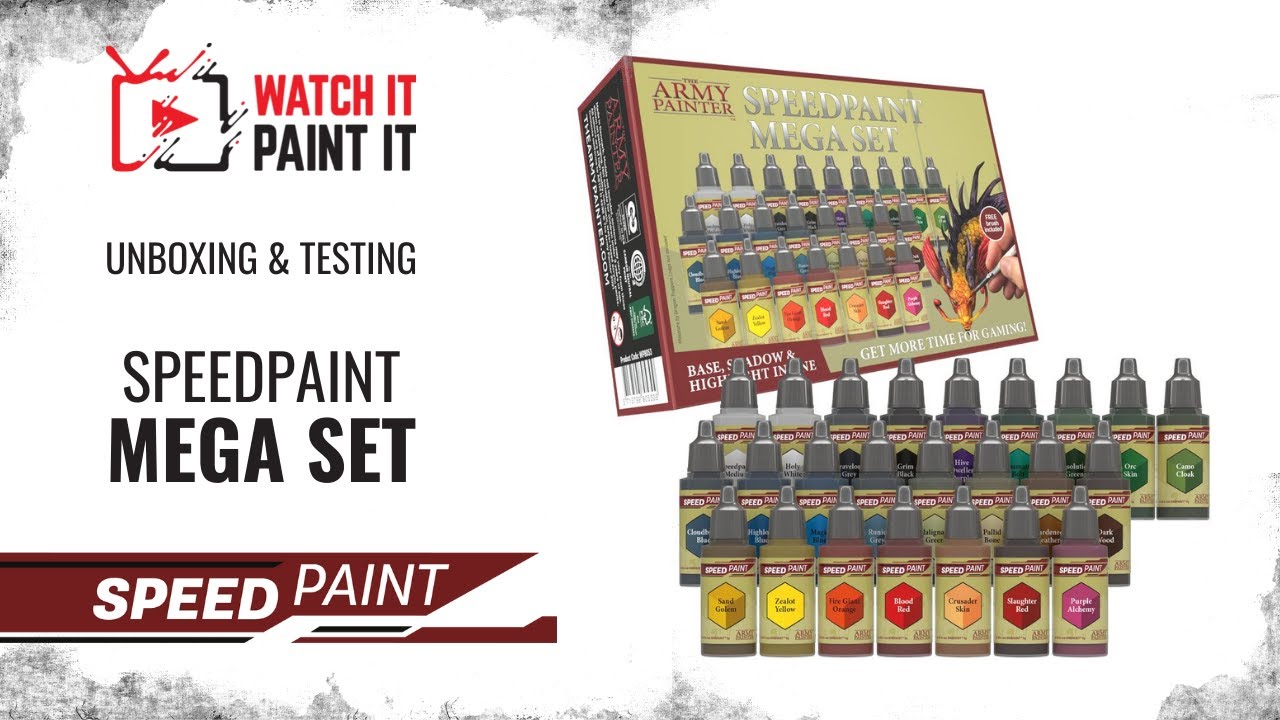 Testing All 90 NEW Army Painter Speedpaint 2.0 COLOURS