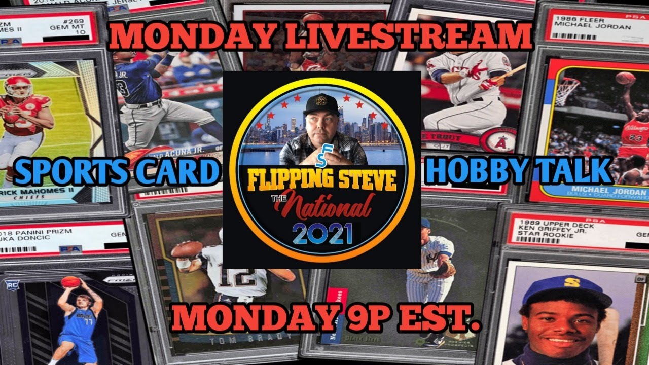 MONDAY HOBBY LIVESTREAM. SPORTS CARDS, NBA, THE NATIONAL YouTube
