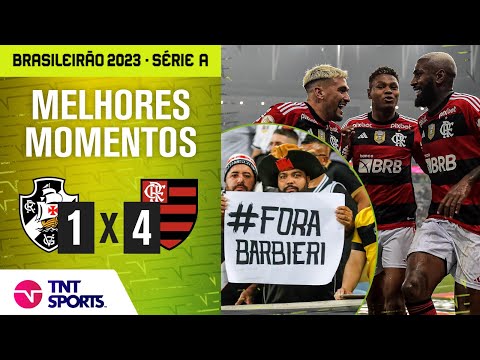 PULGAR E AYRTON LUCAS FAZEM GOLAÇOS E FLAMENGO ATROPELA! VASCO DA GAMA 1 X 4 FLAMENGO | BRASILEIRÃO