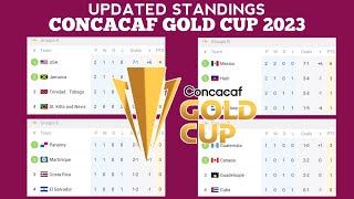 Update Standings table Concacaf gold cup 2023 • Results and standings concacaf gold cup 2023