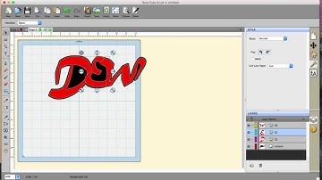 Sure Cuts A Lot 4 - Creating Matted Text with Shadow Blackout
