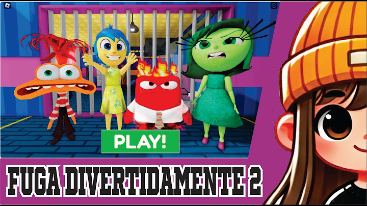 Fuga da Prisão de Divertidamente no Roblox! Escape das Emoções! 🎈🏃‍♀️ | TchiaTV