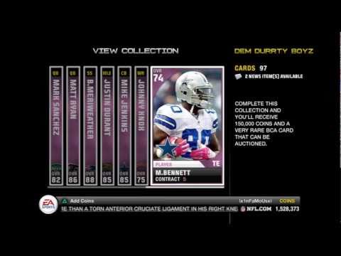 Madden 11 Ultimate Team Cards Update #7