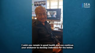 Ucapan Ulang Tahun Tun Mahathir untuk Presiden Jokowi