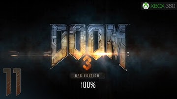 Doom 3: BFG Edition (X360) - 1080p60 HD Walkthrough (100%) Level 11 - Communications Tower