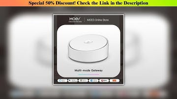Unboxing MOES Smart Multi-mode Gateway ZigBee 3.0 WiFi Bluetooth Mesh Hub Work with Tuya Smart App•