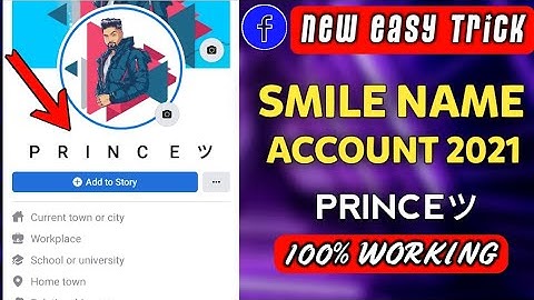 How to make smile name Facebook Account 2021 | Smile name Facebook account || Smile name fb id