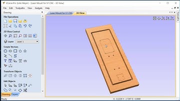0005 The JTech Laser Mount for the CNC
