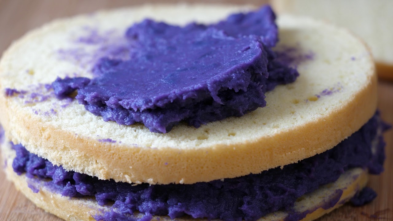 UBE CAKE Rice Cooker Baking YouTube