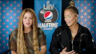 Shakira \& JLo on their performance at the 2020 SuperBowl Halftime Show