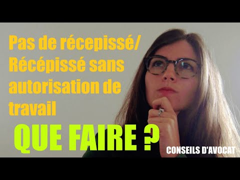 Vidéo: Comment établir Un Récépissé De Contrat