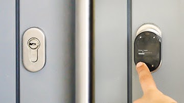 LOQED Smart Lock vs. Traditional Lock