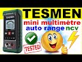 Test mode demploi du multimtre voltmtre tesmen tm510 lectronique smart digital multimeter