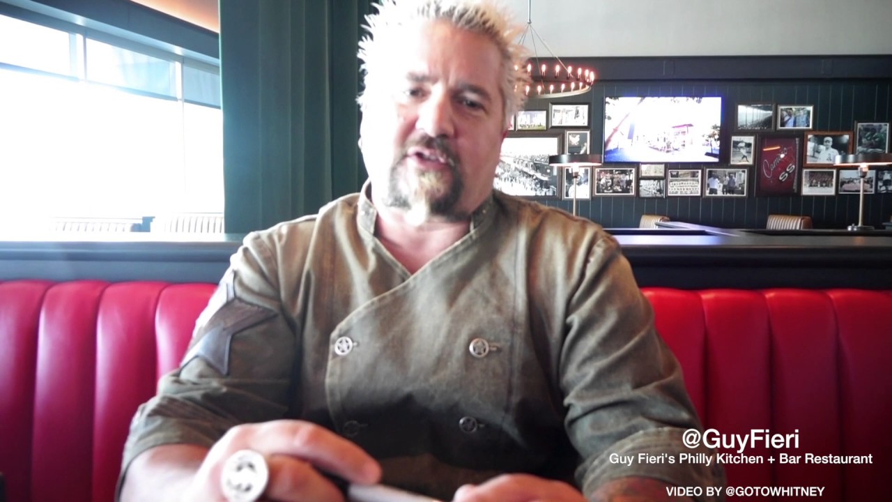 Guy Fieri talks Philly Cheesesteak , Guy's Big Project and American Pickers
