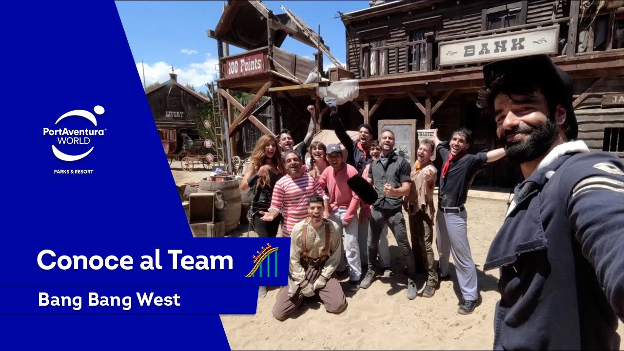 Detrás de las cámaras del espectáculo Bang Bang West 🤠