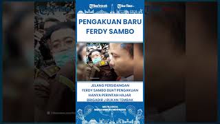 Short Ferdy Sambo Buat Pengakuan Baru Jelang Persidangan, Hanya Perintah Hajar Brigadir J