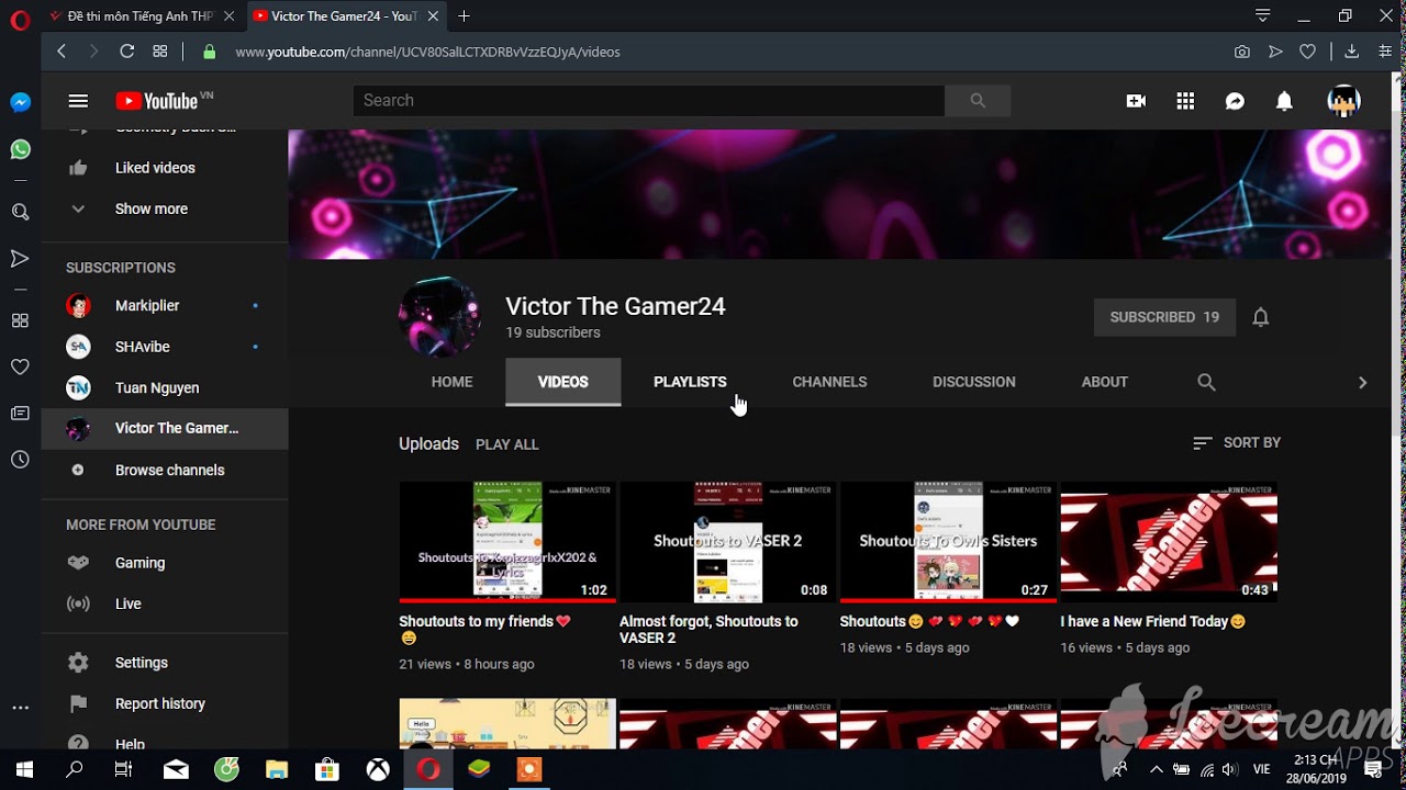 A little video to shoutout for my friend - YouTube
