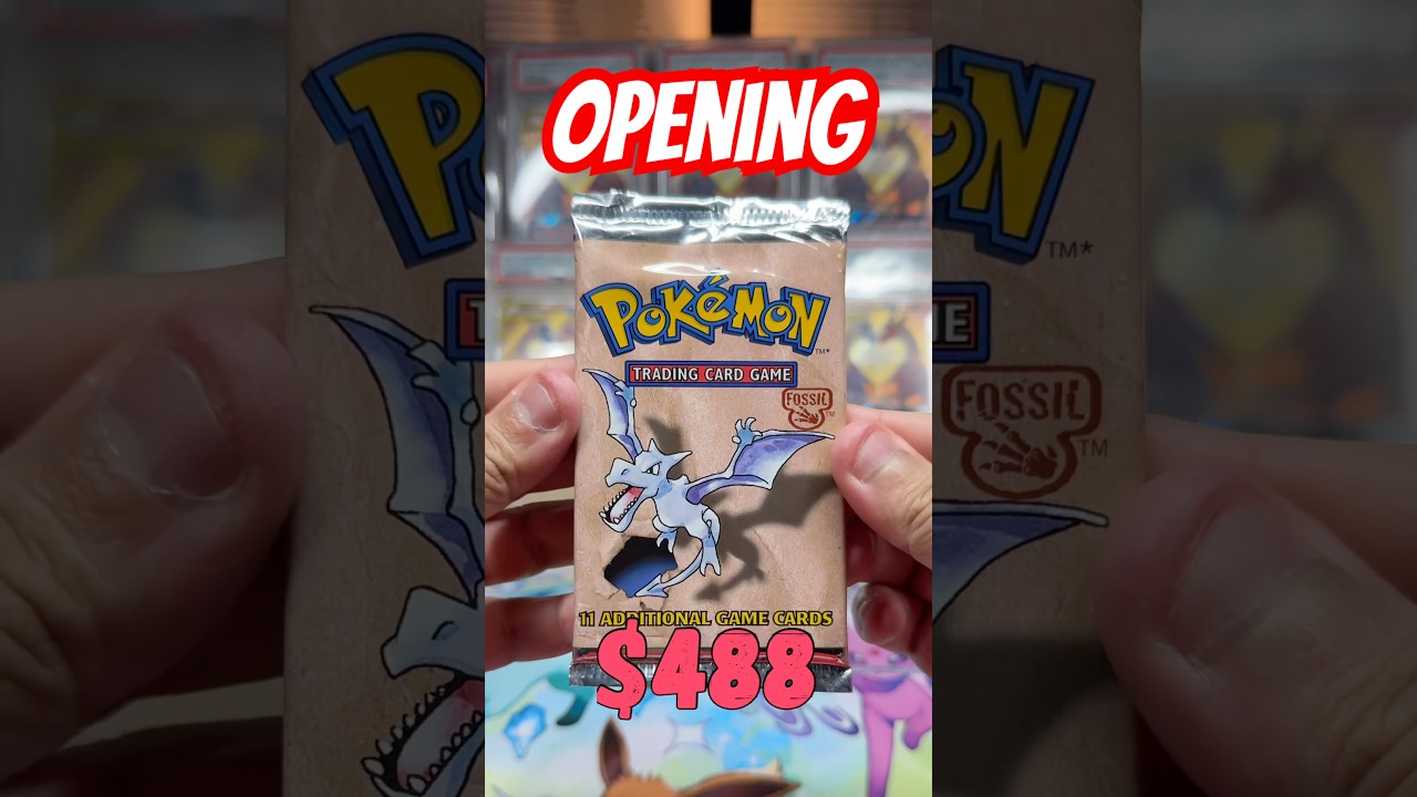 Opening a Vintage Pokémon Pack! 