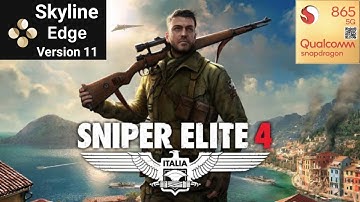 Sniper Elite 4 | Skyline Emulator: Skyline Edge v11 | Snapdragon 865 | Xiaomi Mi 10T + Settings