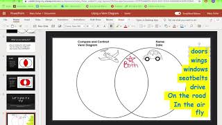 Compare and Contrast Using a Venn Diagram
