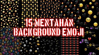 MENTAHAN BACKGROUND EMOJI JEDAG-JEDUG 2021 | MENTAHAN