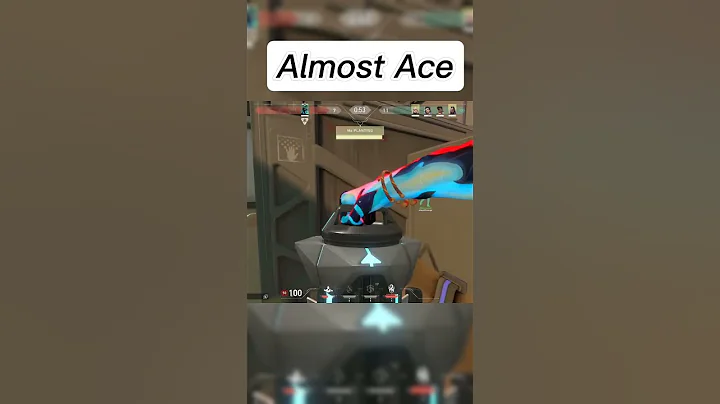 Almost Ace #valorantclutchmoments #valorantclips