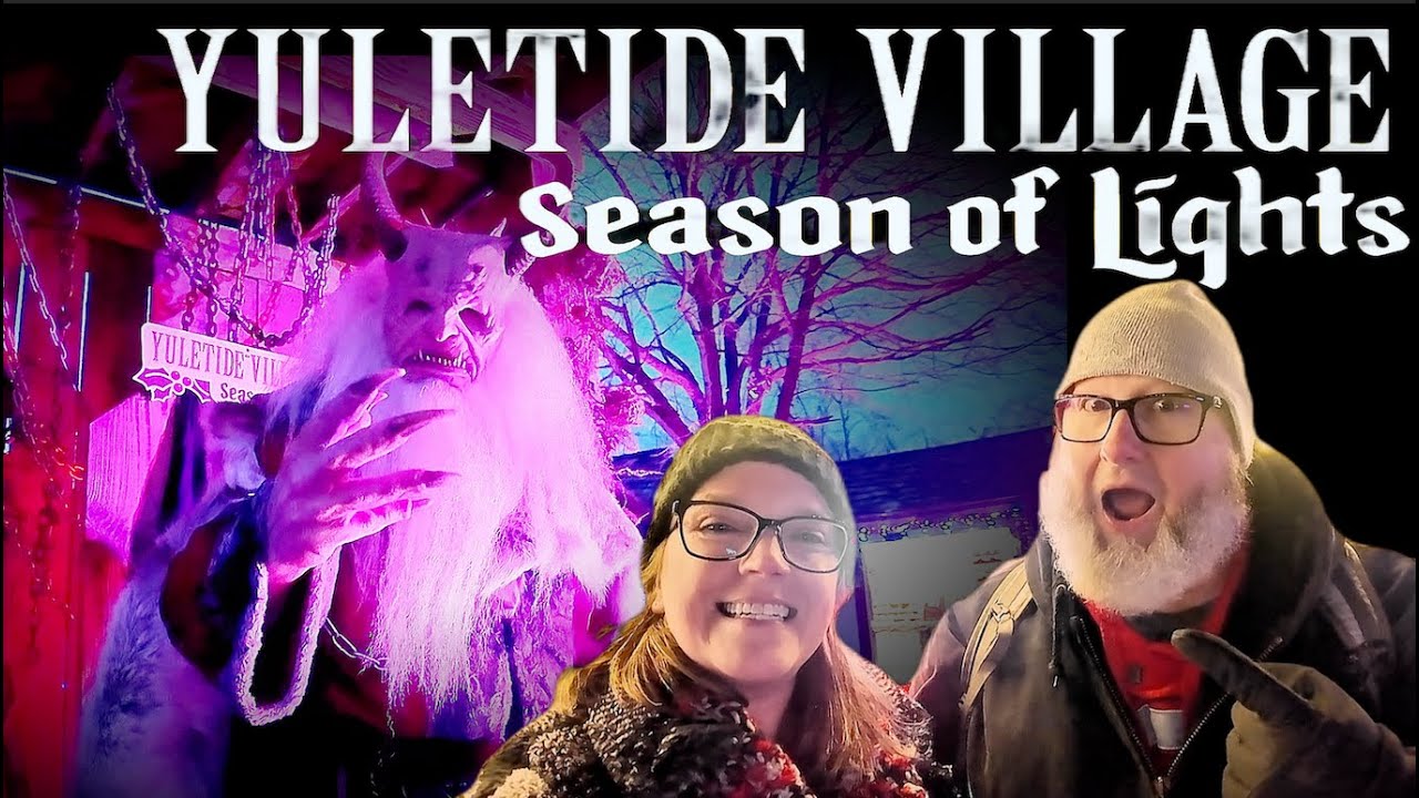 Yuletide Village 2025: We Met Krampus & Santa, Sampled Treats