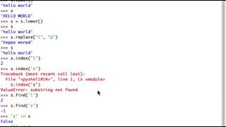 Python 3 Strings part 2