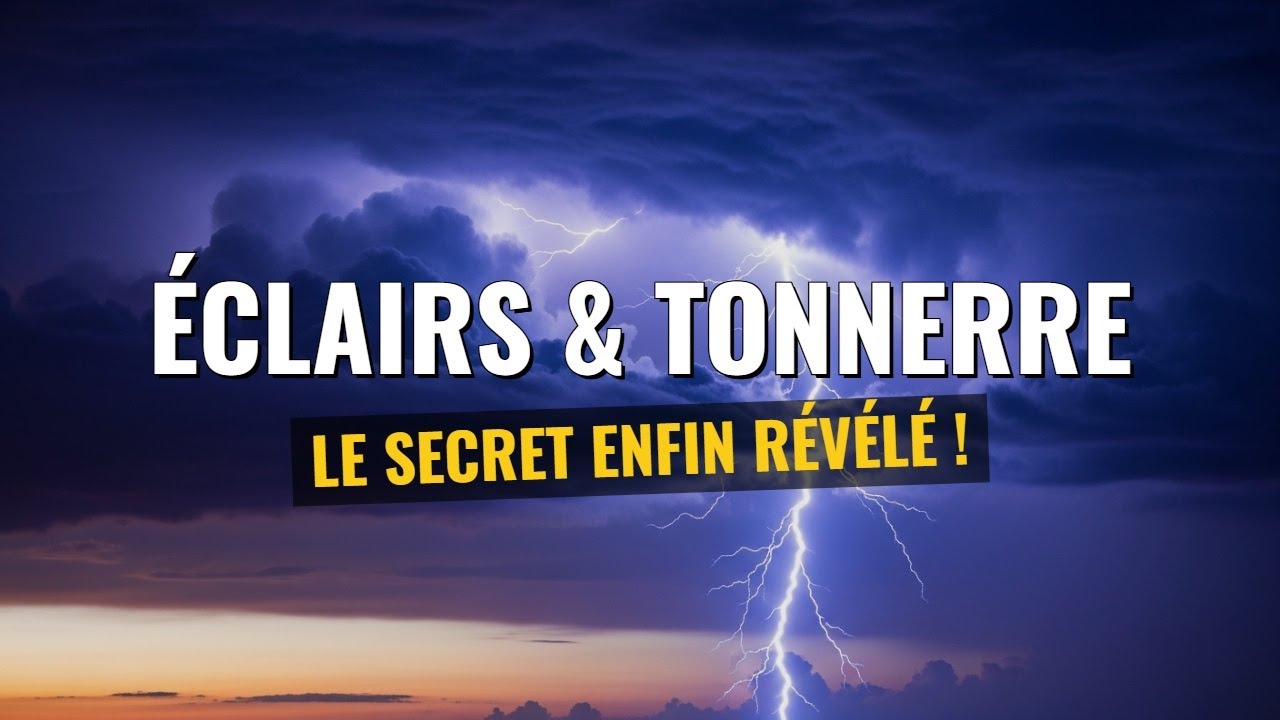 Pourquoi y a t il des éclairs et du tonnerre ?#Éclairs #Tonnerre #Orage ...