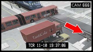 BeamNG Drive - Train Accidents #15 CCTV Edition