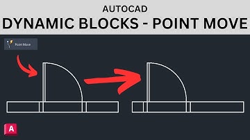 Create Dynamic Blocks (Point Move) - AutoCAD