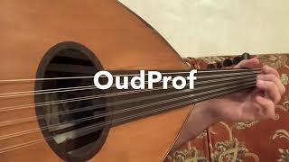 Oud: Major Scale (Um Kulthoum Song)  عود: أغداً ألقاك  - أم كلثوم