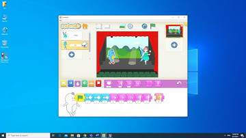 Scratch JR :  Move, Shrink, grow and vanish