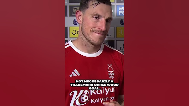 Chris Wood’s Funny Reaction To Question After A Hattrick Against Newcastle🤣 #premierleague #epl