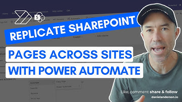 How to replicate SharePoint Pages with Power Automate