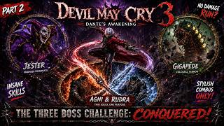 Devil May Cry 3 PS2 — Jester, Gigapede & Agni & Rudra | Episode 2