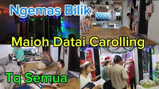 Download Lagu Capuh Ngadu Persiapan Carolling//Malam Carolling Christmas Ba Rumah Mak Boy 🌲 MP3