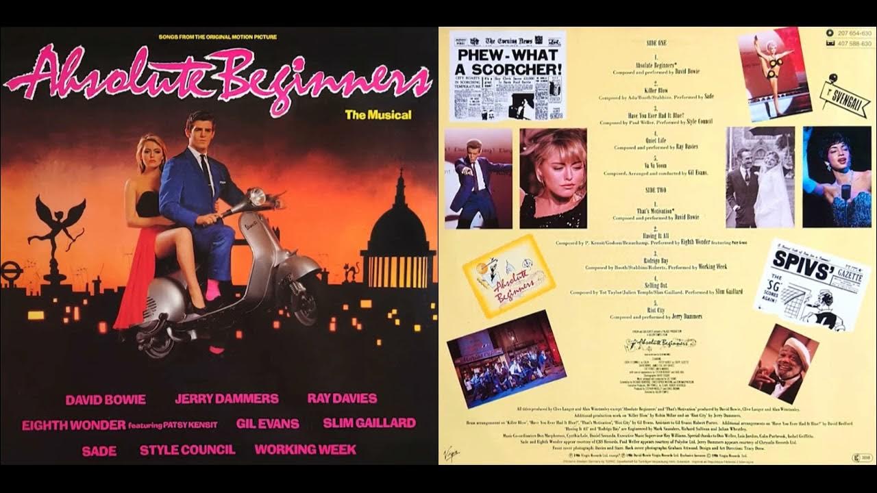 Absolute beginners david bowie hq audio soundtrack vinyl youtube