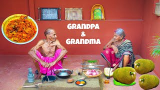 Indian Grandpa Grandma Cooking Jackfruit Aja Kitchen