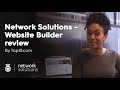 Network solutions  website builder review  top10com